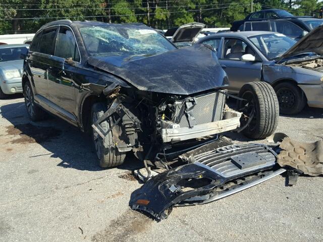 WA1VAAF71HD041667 - 2017 AUDI Q7 PRESTIG BLACK photo 1