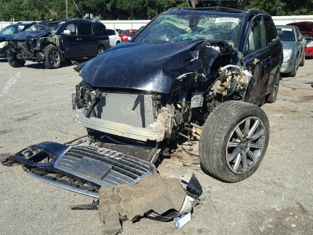 WA1VAAF71HD041667 - 2017 AUDI Q7 PRESTIG BLACK photo 2