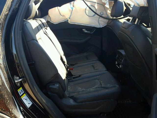 WA1VAAF71HD041667 - 2017 AUDI Q7 PRESTIG BLACK photo 6