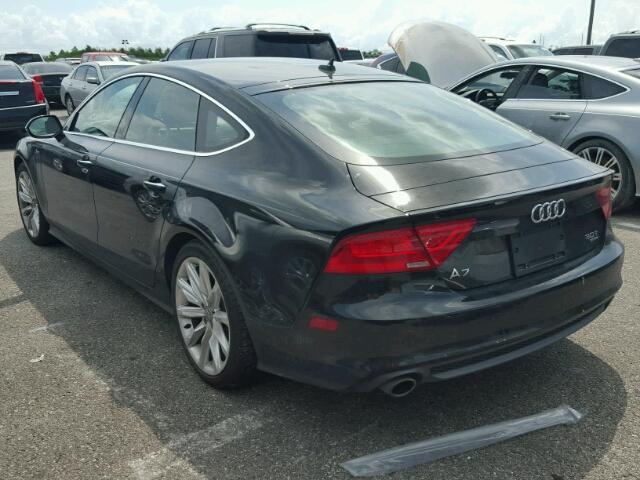 WAU2GAFC6EN055782 - 2014 AUDI A7 PRESTIG BLACK photo 3