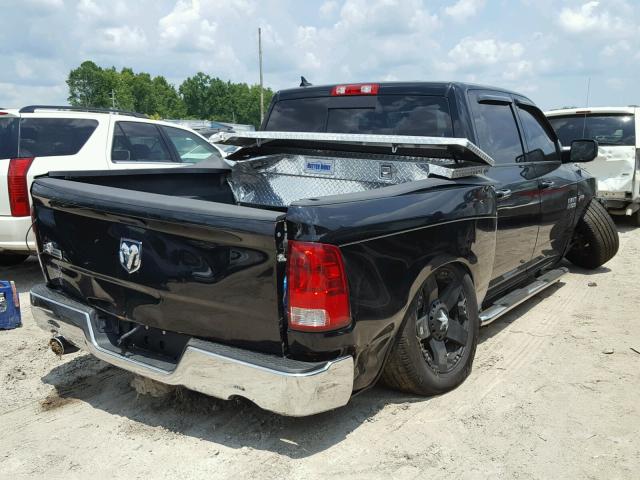 1C6RR6LT4ES329065 - 2014 RAM 1500 SLT BLACK photo 4