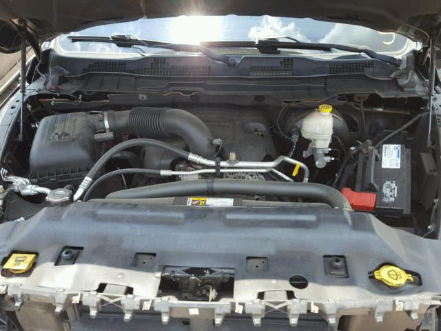 1C6RR6LT4ES329065 - 2014 RAM 1500 SLT BLACK photo 7