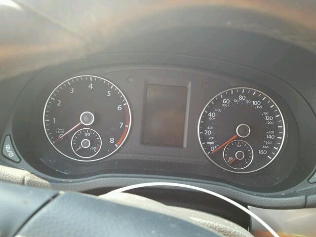 1VWAS7A39FC033115 - 2015 VOLKSWAGEN PASSAT S ვერცხლისფერი ფოტო 8