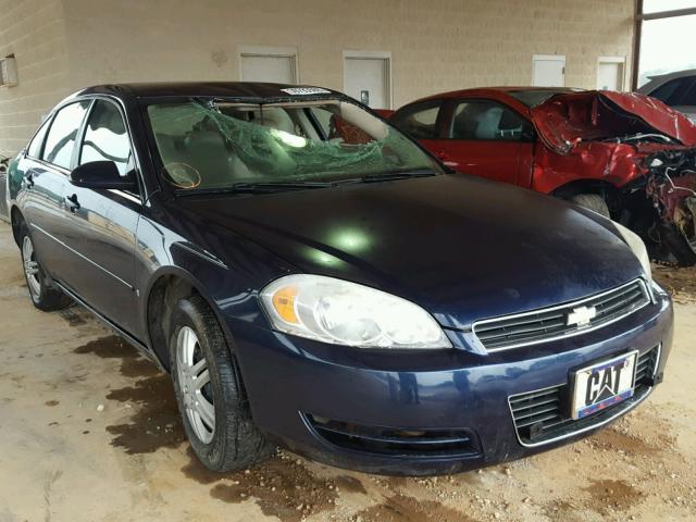 2G1WS55R079245964 - 2007 CHEVROLET IMPALA POL BLUE photo 1