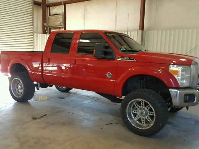 1FT7W2BT2FEC60704 - 2015 FORD F250 SUPER RED photo 9