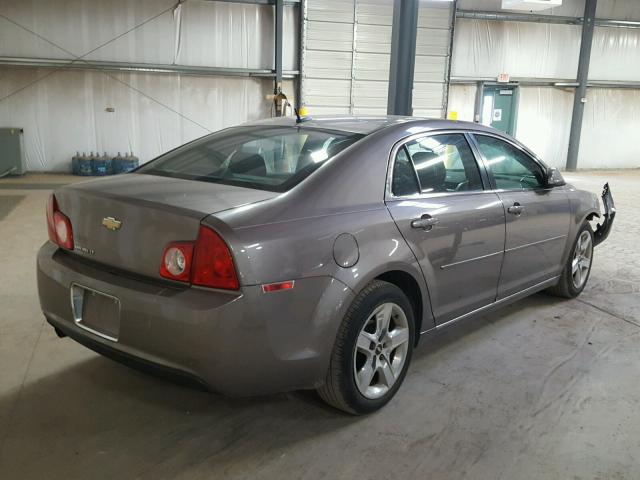 1G1ZC5EB6AF322929 - 2010 CHEVROLET MALIBU 1LT ყავისფერი ფოტო 4