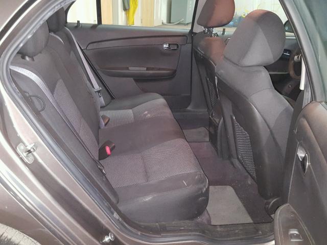 1G1ZC5EB6AF322929 - 2010 CHEVROLET MALIBU 1LT ყავისფერი ფოტო 6