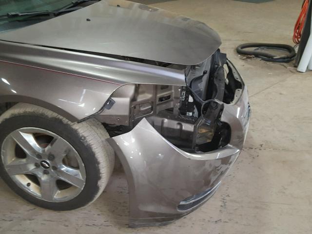 1G1ZC5EB6AF322929 - 2010 CHEVROLET MALIBU 1LT ყავისფერი ფოტო 9