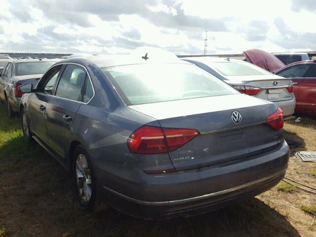 1VWAT7A35GC040352 - 2016 VOLKSWAGEN PASSAT S GRAY photo 3