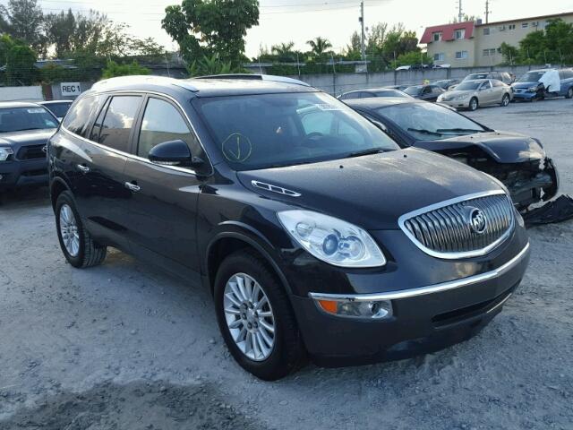 5GAKRBED0CJ153211 - 2012 BUICK ENCLAVE BLACK photo 1