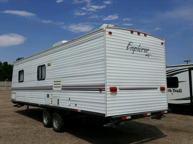 5KDBS30205L001635 - 2004 EXPL CAMPER TLR Ақ фото 3