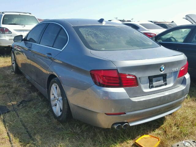 WBAFR1C50BC738585 - 2011 BMW 528 I GRAY photo 3