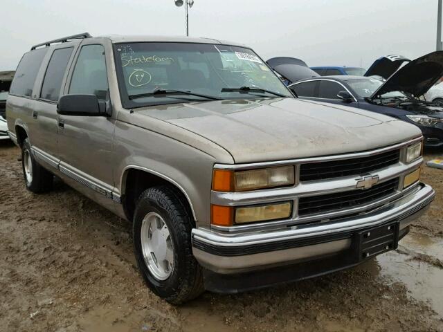 3GNEC16R8WG121377 - 1998 CHEVROLET SUBURBAN GOLD photo 1