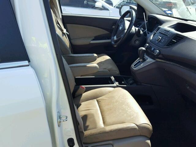 5J6RM3H79EL042276 - 2014 HONDA CR-V WHITE photo 5