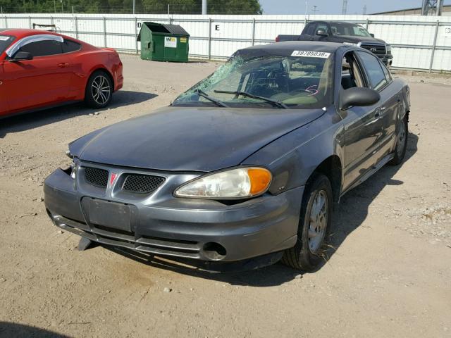 1G2NG52E03M587373 - 2003 PONTIAC GRAND AM S 灰色 照片 2