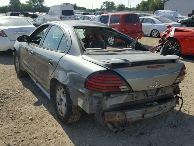 1G2NG52E03M587373 - 2003 PONTIAC GRAND AM S 灰色 照片 3