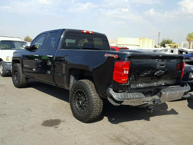 1GCVKPEH5FZ288741 - 2015 CHEVROLET SILVERADO BLACK photo 3