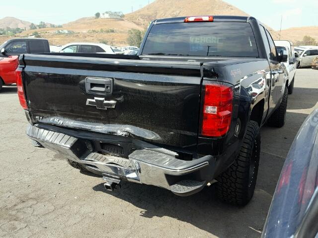 1GCVKPEH5FZ288741 - 2015 CHEVROLET SILVERADO BLACK photo 4