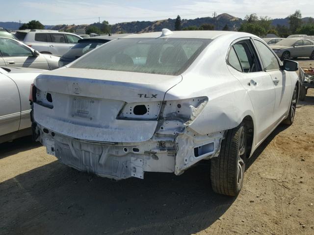 19UUB1F36FA018560 - 2015 ACURA TLX WHITE photo 4