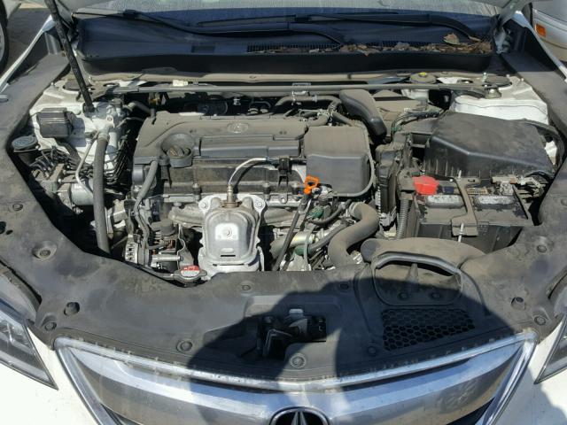 19UUB1F36FA018560 - 2015 ACURA TLX WHITE photo 7