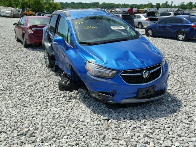 KL4CJASB4JB636757 - 2018 BUICK ENCORE PRE BLUE photo 9