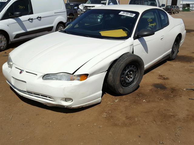 2G1WW12E959190135 - 2005 CHEVROLET MONTE CARL თეთრი ფოტო 2