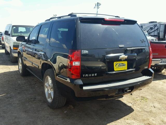 1GNFC13058R125710 - 2008 CHEVROLET TAHOE BLACK photo 3