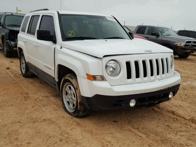 1C4NJPBB3FD140040 - 2015 JEEP PATRIOT SP WHITE photo 1