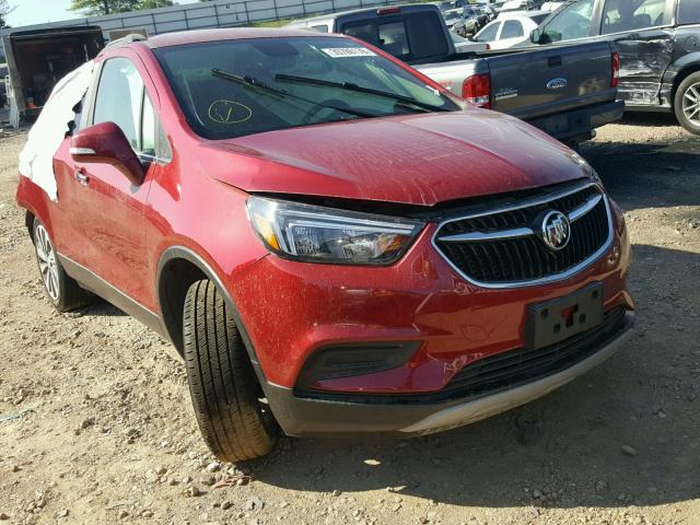 KL4CJASB5JB634743 - 2018 BUICK ENCORE PRE RED photo 1