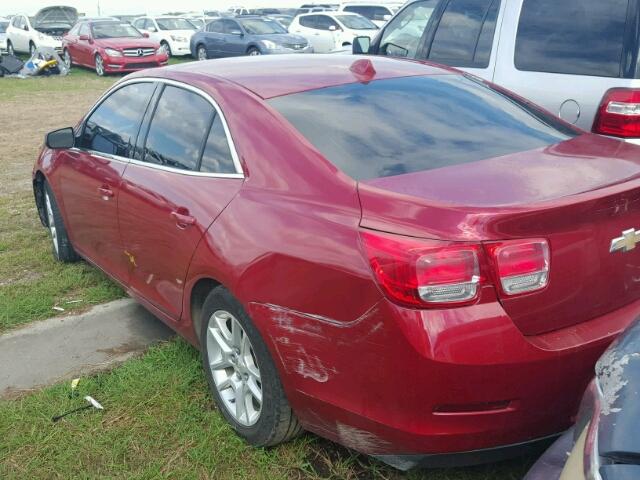 1G11F5RR5DF114833 - 2013 CHEVROLET MALIBU RED photo 3