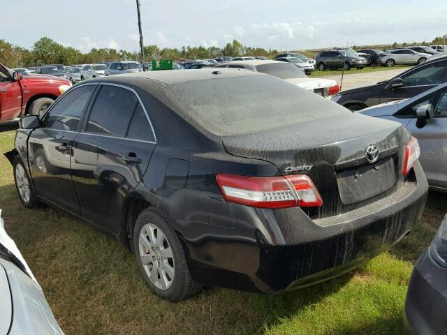 4T1BF3EK2AU083553 - 2010 TOYOTA CAMRY BASE BLACK photo 3