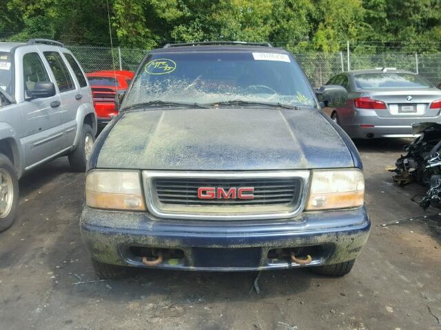 1GKDT13W5Y2166937 - 2000 GMC JIMMY / EN BLUE photo 9