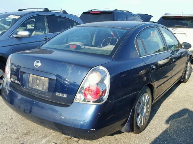 1N4AL11D56N429574 - 2006 NISSAN ALTIMA BLUE photo 4