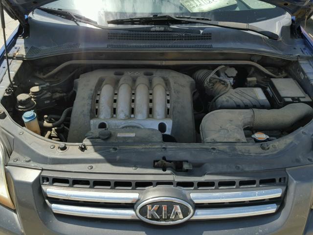 KNDJF723457101673 - 2005 KIA NEW SPORTA BLUE photo 7