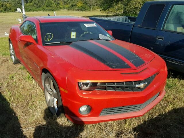 2G1FK1EJ6A9150500 - 2010 CHEVROLET CAMARO ORANGE photo 1