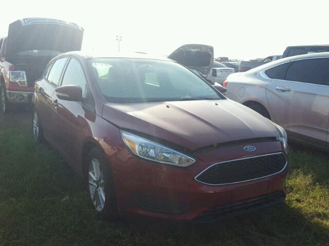 1FADP3K24GL336486 - 2016 FORD FOCUS SE RED photo 1