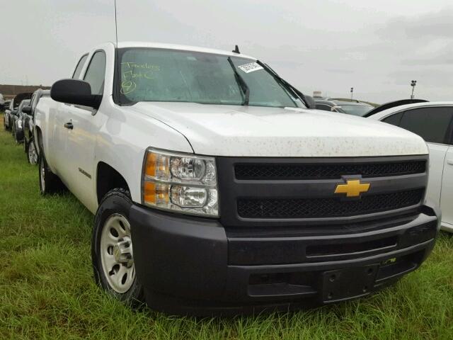 1GCRCPEA8DZ374205 - 2013 CHEVROLET SILVERADO WHITE photo 1