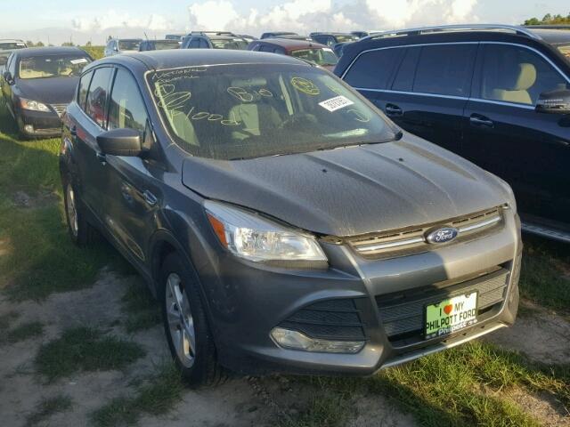 1FMCU0GX9EUD57905 - 2014 FORD ESCAPE SE GRAY photo 1