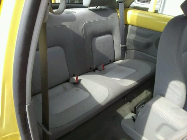 3VWCK31C44M416926 - 2004 VOLKSWAGEN NEW BEETLE ყვითელი ფოტო 6