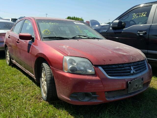 4A3AB36FX9E016165 - 2009 MITSUBISHI GALANT ES RED photo 1