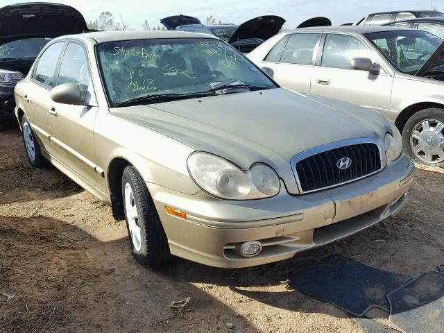 KMHWF25S84A957986 - 2004 HYUNDAI SONATA GRAY photo 1