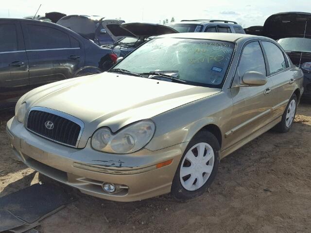 KMHWF25S84A957986 - 2004 HYUNDAI SONATA GRAY photo 2