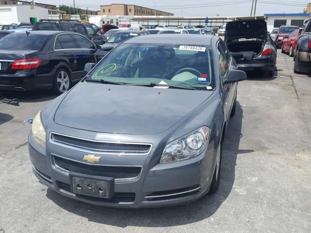 1G1ZG57B784225004 - 2008 CHEVROLET MALIBU LS ნაცრისფერი ფოტო 2