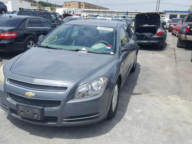1G1ZG57B784225004 - 2008 CHEVROLET MALIBU LS ნაცრისფერი ფოტო 9