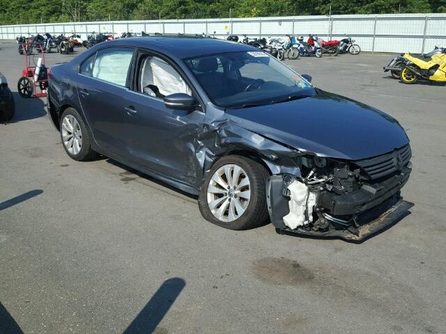 3VWDP7AJXDM456083 - 2013 VOLKSWAGEN JETTA SE 灰色 照片 1