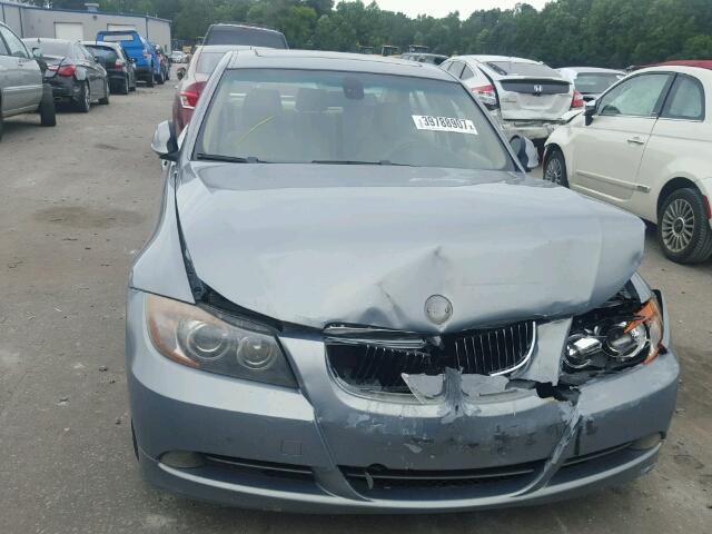 WBAVB335X6PS10188 - 2006 BMW 330 I BLUE photo 7