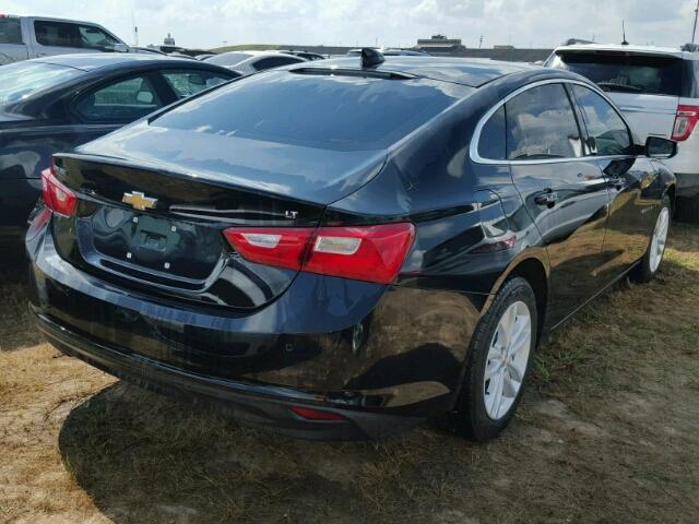 1G1ZE5ST6HF127737 - 2017 CHEVROLET MALIBU BLACK photo 3