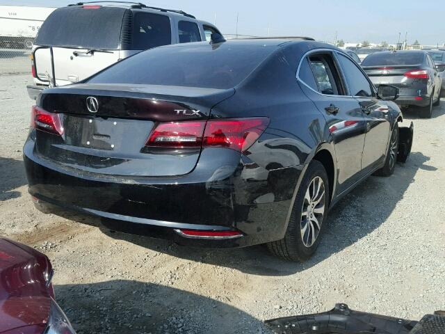 19UUB1F58HA003191 - 2017 ACURA TLX BLACK photo 4