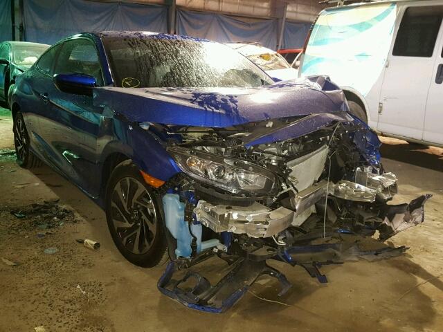 2HGFC4B53HH305177 - 2017 HONDA CIVIC LX BLUE photo 1