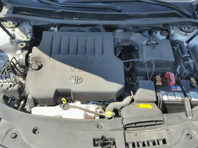 4T1BK1EB7DU046230 - 2013 TOYOTA AVALON BAS Silber Foto 7